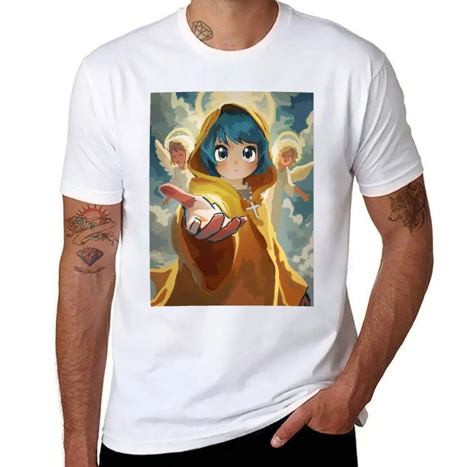 

Luce The Vatican Art T-Shirt t shirt custom print men t shirt cotton 100% T-Shirt