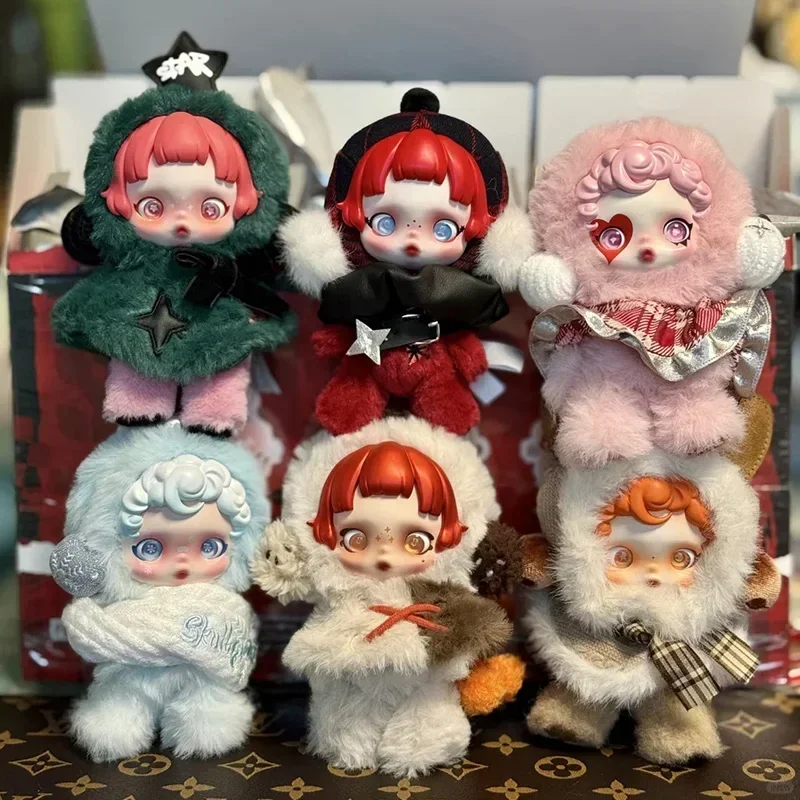 

New Genuine Skullpanda Winter Symphony Series Blind Box Vinyl Face Doll Cute Action Figure Backpack Pendant Christmas Gift