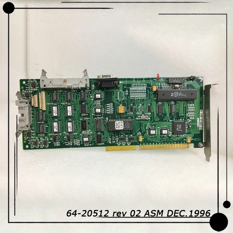 64-20512 rev 02 ASM DEC.1996 Industrial Medical Equipment Motion Data Acquisition Card