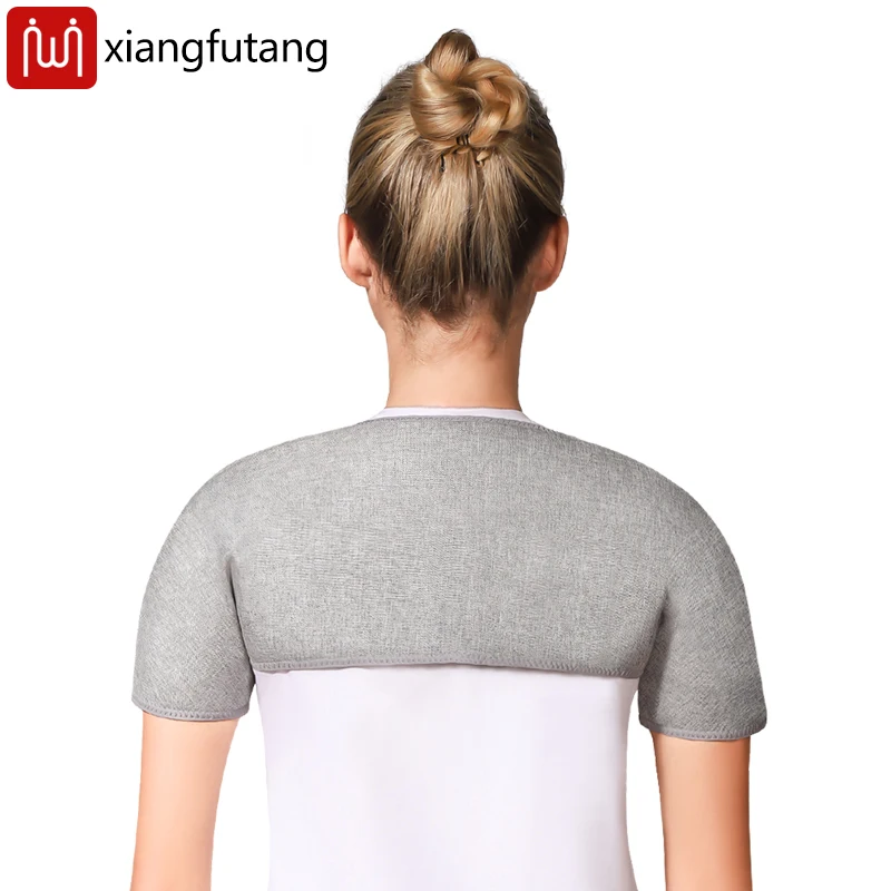 

Шаль/жилет с подогревом красного света - вибрационный массажер - снимает усталость плечевого сустава, жесткость, 3-уровневый таймер, регулируемая посадка, зима