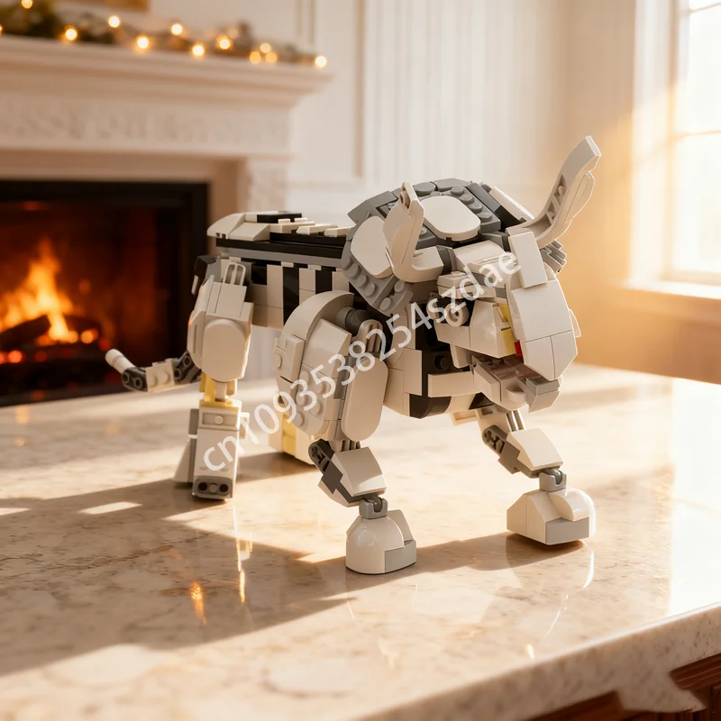 

386 шт. MOC космический трицератопс альтернативная модель здания рождественские подарки блоки игрушка сборка DIY образование дети день рождения