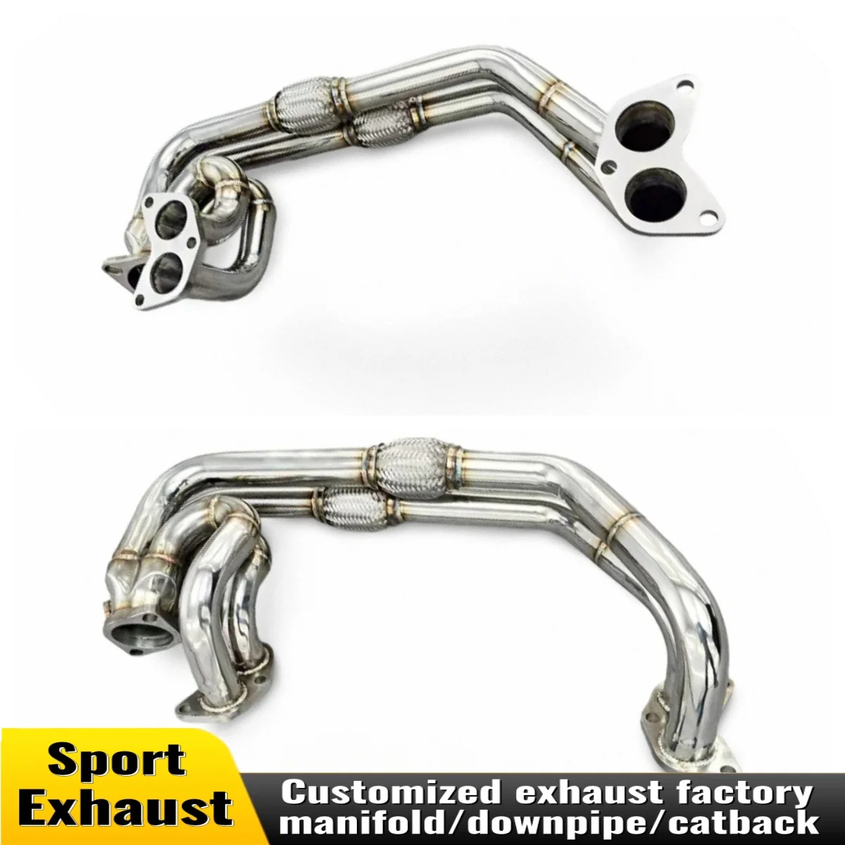 

Exhaust manifold for Subaru Forester XT 2.5T 2003-2008 stainless steel exhaust downpipe racing performance head power upgrade