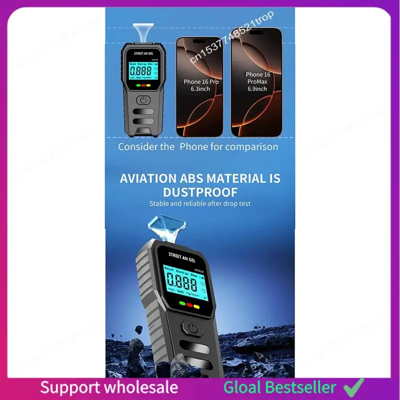 

A38M Тестер алкоголя Измеритель алкоголя Тестер выдувного типа для измерения вождения пьяного