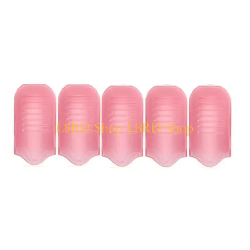 L8rd 5 PCS Nails Polish Removers Clips 세트 손톱 아트 젤 담금 클립 젤 담장 클립 손가락에 사용하기 쉬운