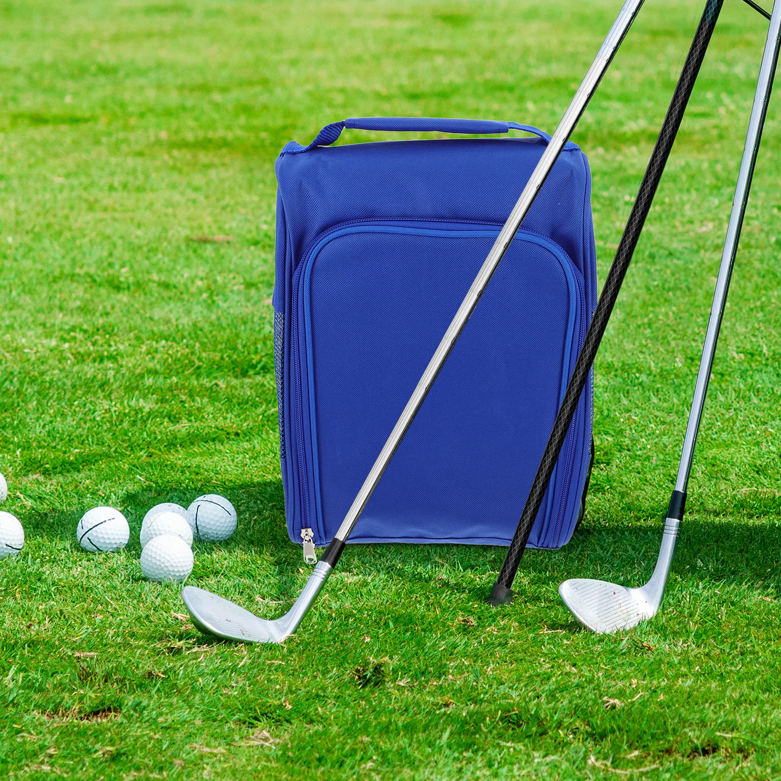 

Men's Golf Shoe Bag Travel Organizer Carrier Storage for Cars Trunk Sneaker Bags Cloth Athletic Footwear Portable Case