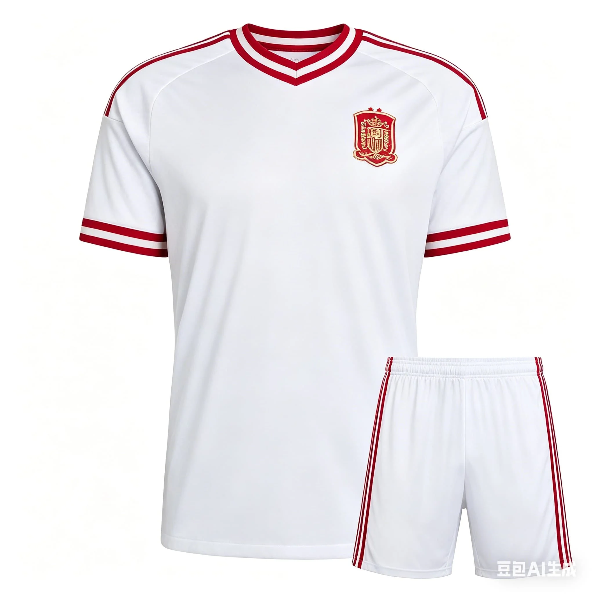 

2026 Summer Spanish Football T-shirt Set Casual Sports for Men , All Sizes for Mans, Casual Sports Training T-shirt Set