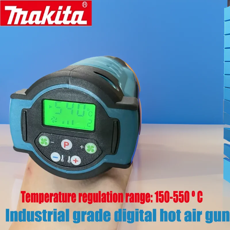 ماكيتا اليابان المستوردة بطارية ليثيوم مسدس هواء ساخن DHG181 لاسلكي صغير البلاستيك لحام بندقية الحرارة يتقلص فيلم سيارة فيلم خاص #5