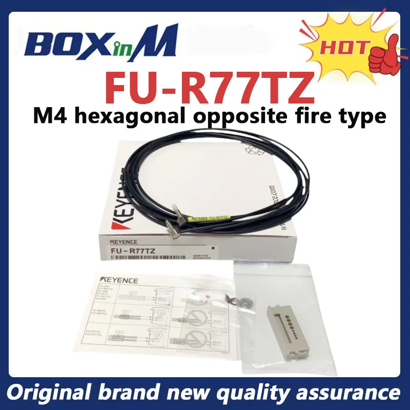 

New original KEYENCE FU-R77TZ M4 hexagonal optical fiber sensor
