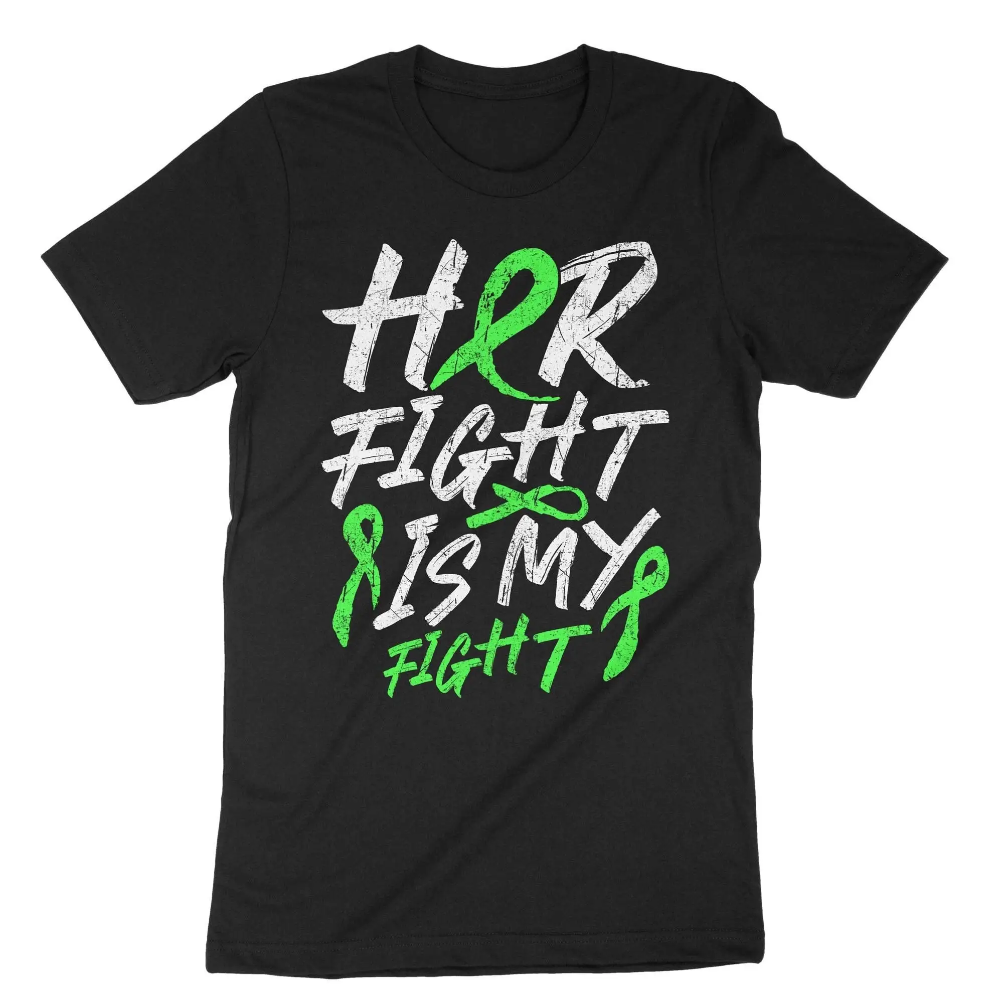 Her Fight Is My Cancer Awareness T Shirt Lymphoma Scoliosis Muscular Dystrophy