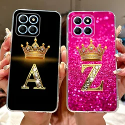 Für Honor X6 X6a X6b Fall Nette Krone Buchstaben Abdeckung Weiche Silikon Fall Für Honor X6a X6b HonorX6 HonorX6a HonorX6b Fundas Stoßstange