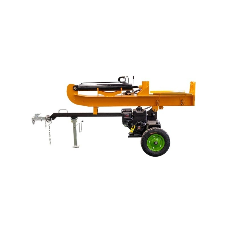 

Russia 6.5HP small traction hydraulic wood splitter vertical splitting artifact