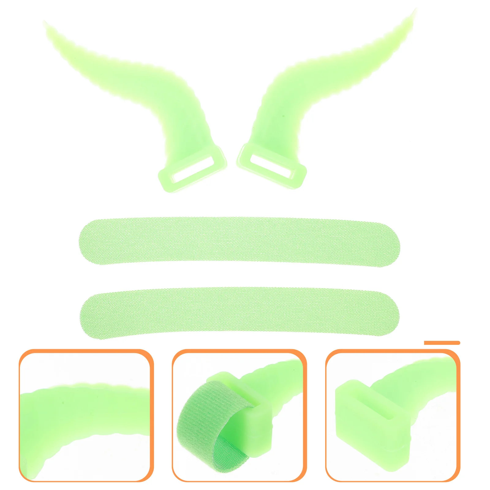 

1 Pair Universal Horns Headset Attachments For Wireless Headphones Horns Cosplay Halloween Decor Gaming Accessories