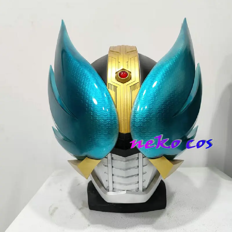 

nekocos Den-O Wing Form Cosplay Costume Helmet Mask Resin Customized size Props Toy Gift Halloween Role Play