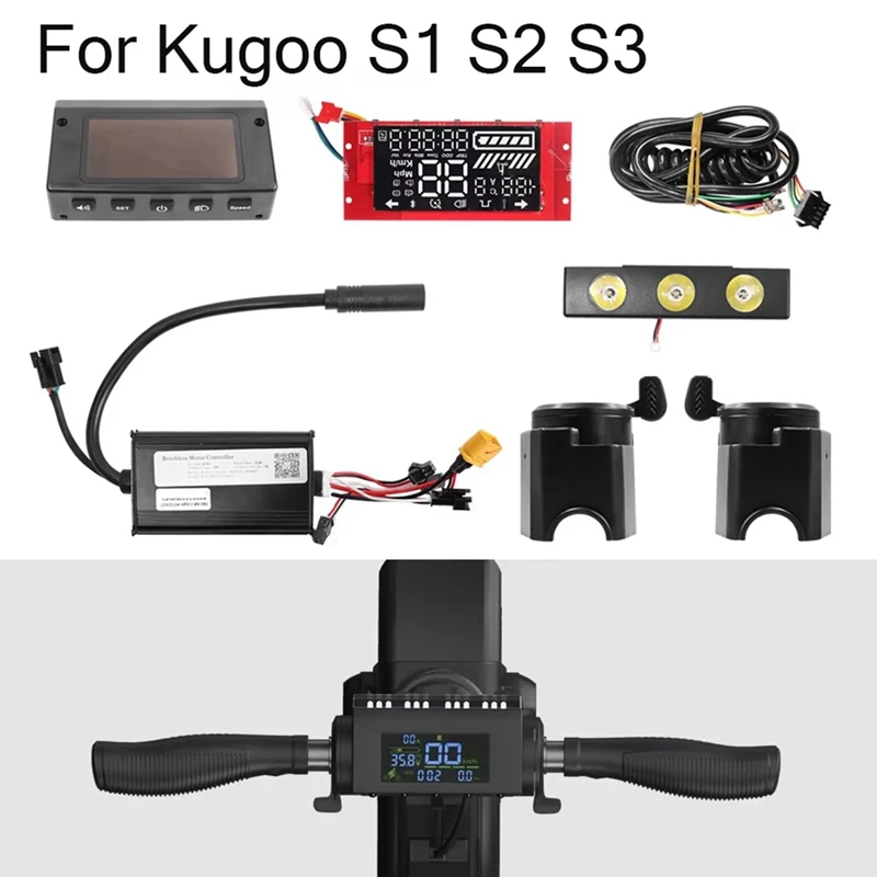 

RTSHE-One Set Комплект контроллера 36 В Контроллер LENZOD Ручки для большого пальца для 8-дюймового Kugoo S1/S2/S3 для электрического скутера E-TWOW