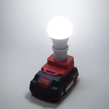 E27 LED 工作燈,適用於 Makita/Bosch/Ozito 18V Parkside X20V 鋰電池便攜式緊急照明(不含電池) 6 最佳銷售 x20v - №3