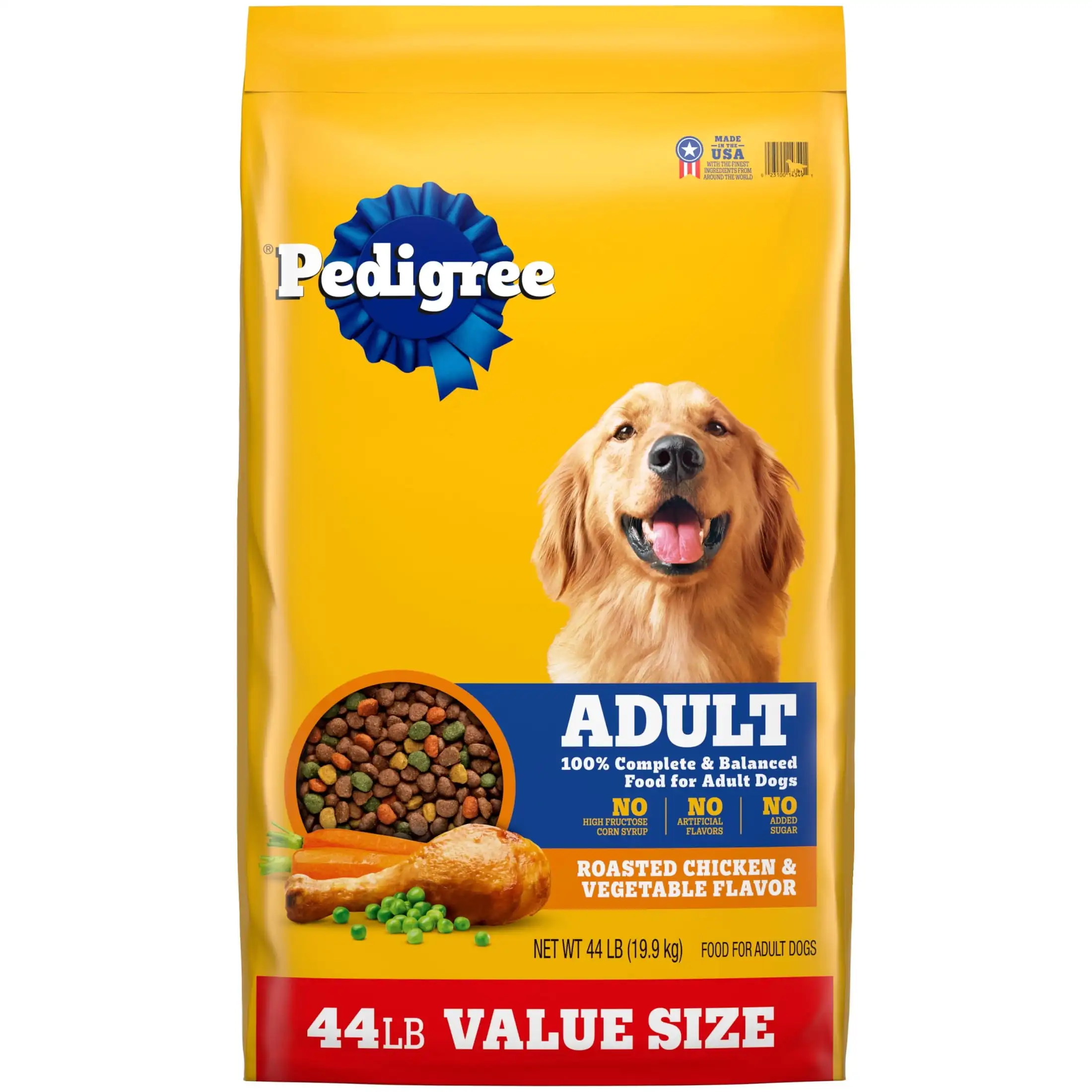 

Complete Nutrition Roasted Chicken, Rice & Vegetable Dry Dog Food for Adult Dog, 44 lb Bag