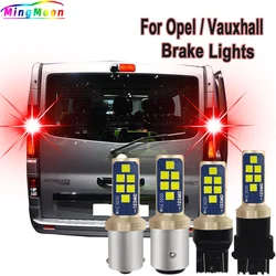 2pieces LED Brake Stop Light Blubs P21/5W Canbus Error Free For Opel/Vauxhall Movano B Box X62 Vivaro A B C X82 X83 K0 Van Combi