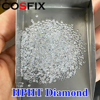 COSFIX Small Size Round Cut Lab Grown Diamond HPHT/CVD DEF Color VVS/VS/SI Clarity Small Size Loose Diamond Gems Jewelry Made