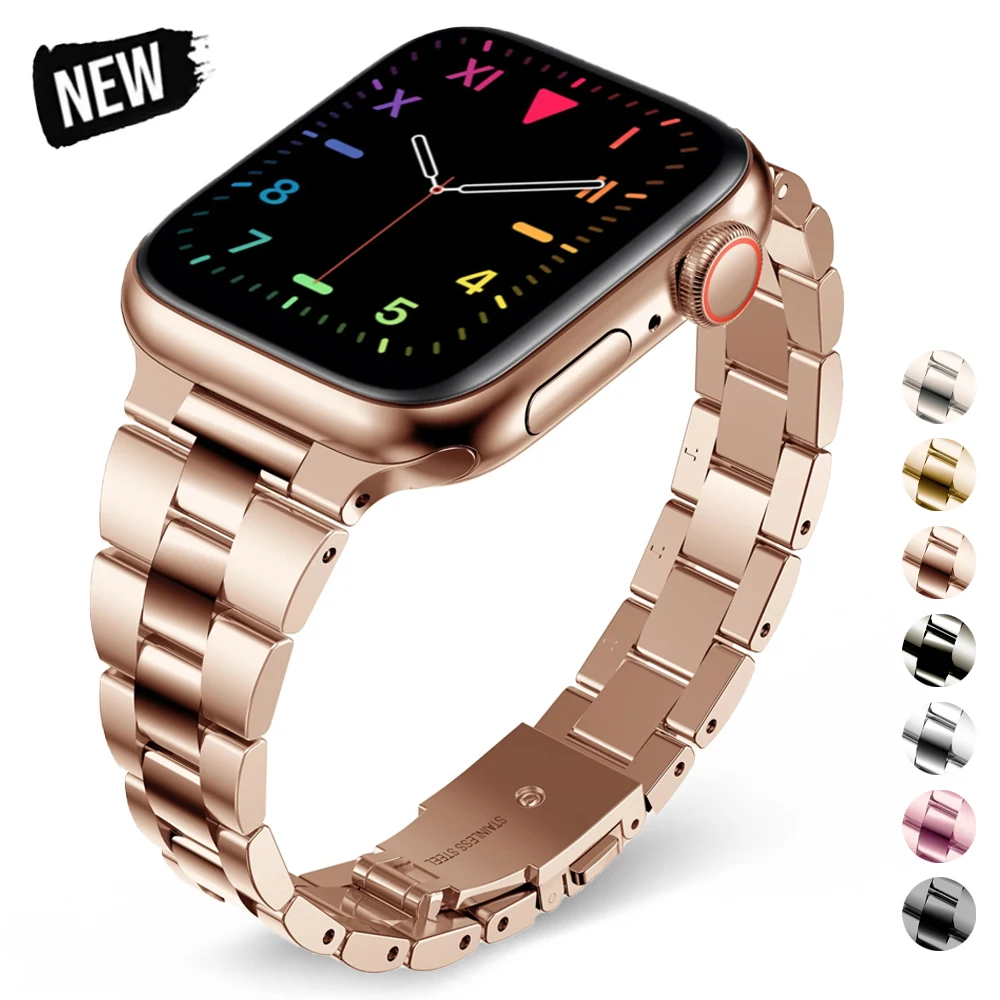 

Women Strap for Apple Watch Series 10 42mm 46mm Ultra 2 49mm Correa Elegant Steel Band IWatch 9 7 8 6 Se 5 45mm 41mm 38 40 44mm