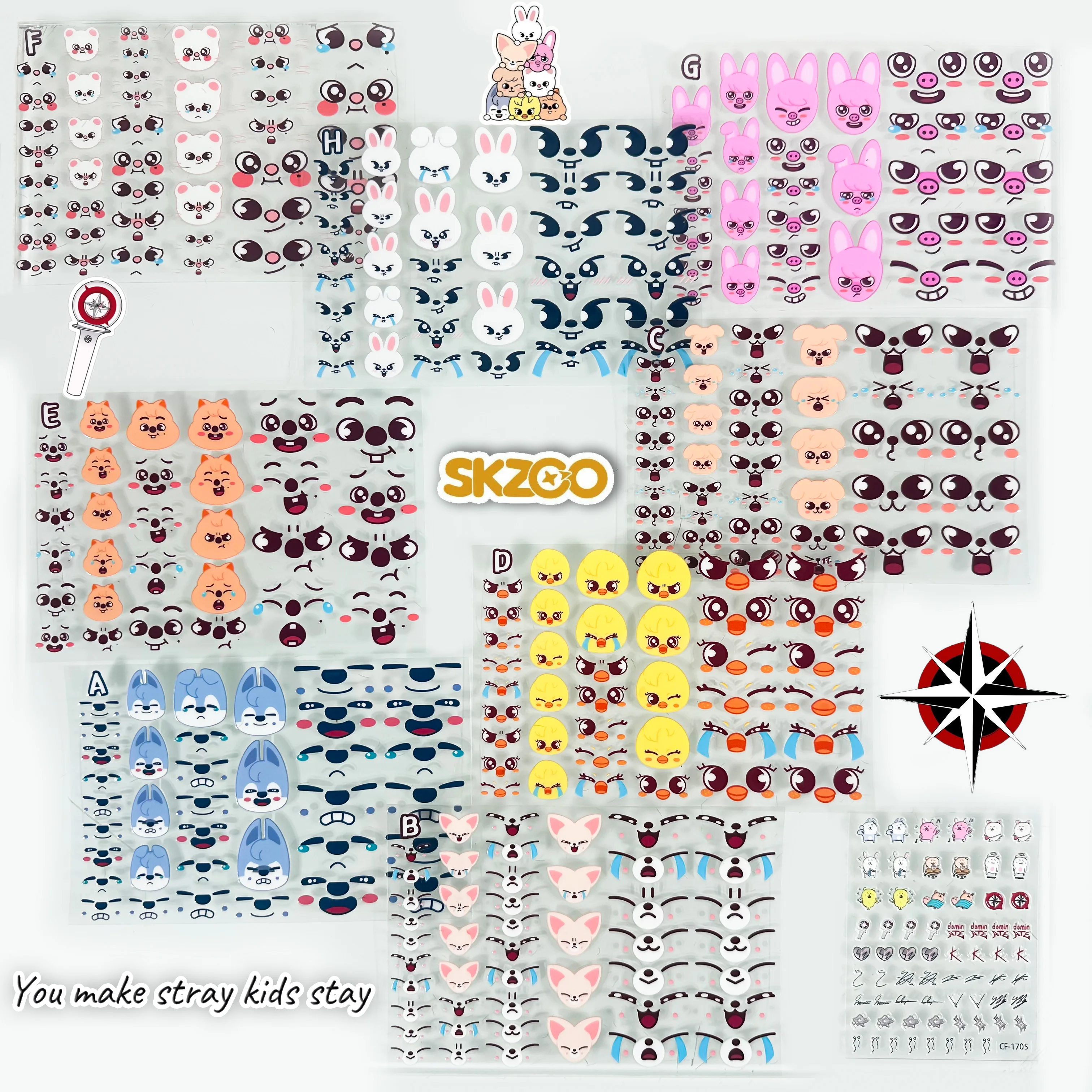 Tablet Computer Accessories - Stiker Stray Kids, Stay, Stiker Skzoo,
