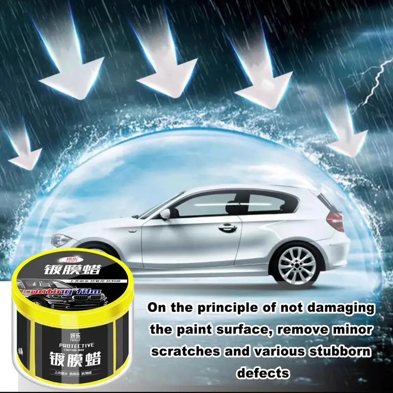 Car Polish Wax Multifunctional Auto Scratch Removing Agent Car Body Paint Care Wax Auto long lasting Ceramic Anti Scratch Wax