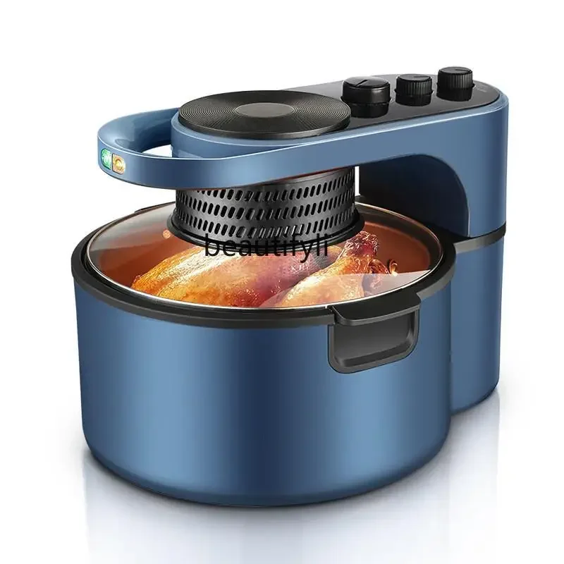 

Multifunctional, Air Fryer Touch Fully Automatic Intelligent Rotating Large Capacity Electric Fryer Electric Oven