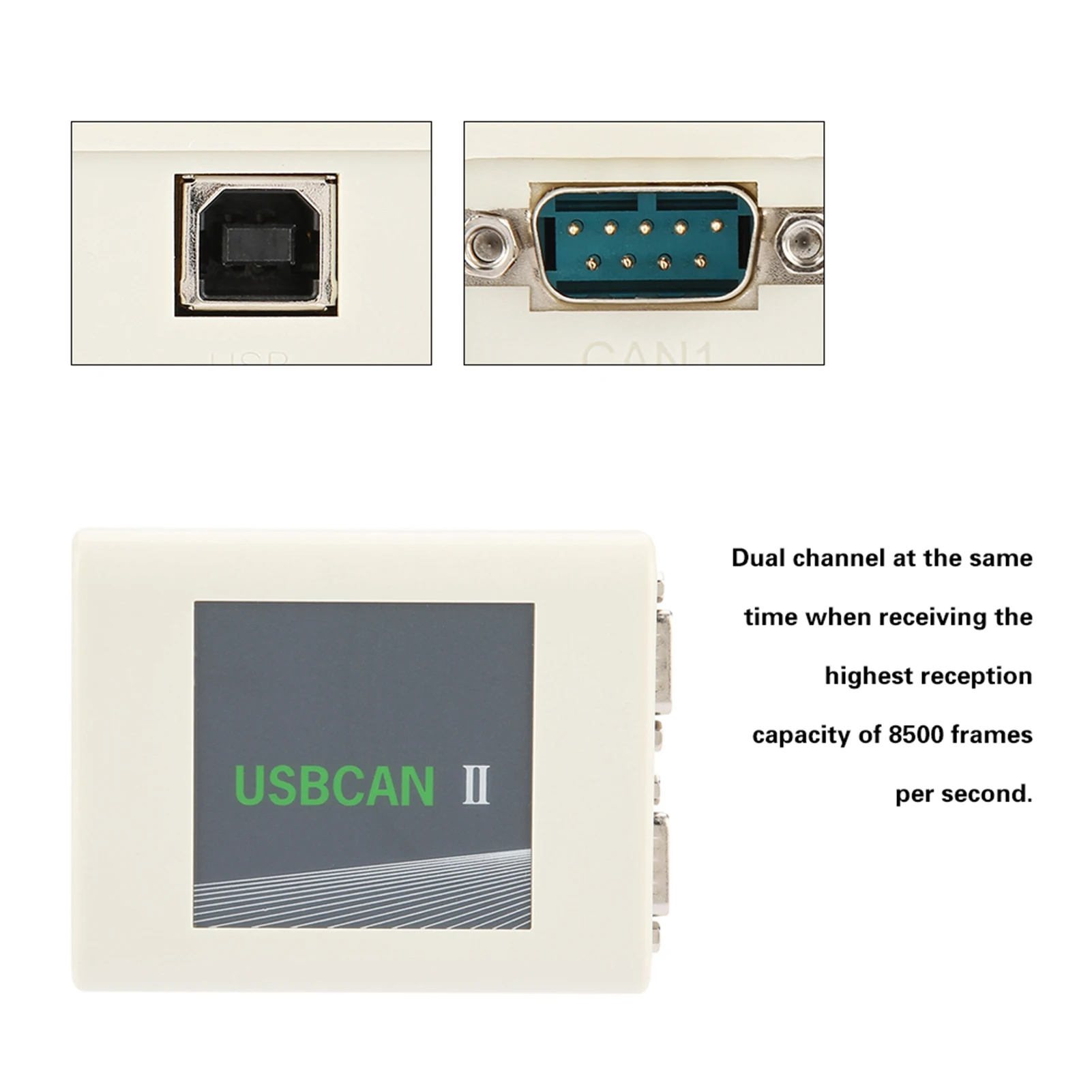 High Speed Debugger Industrial USBCAN II Debugger USBCAN II Industrial Grade High Speed  Channel Debugger Support CAN Delay