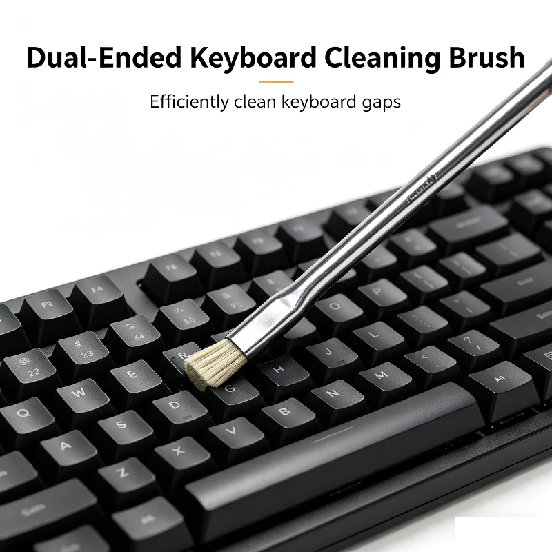Double Headed Soft Bristle Cleaning Brush For Mobile Phone Motherboard Repair Dust Removal Anti Static Brush
