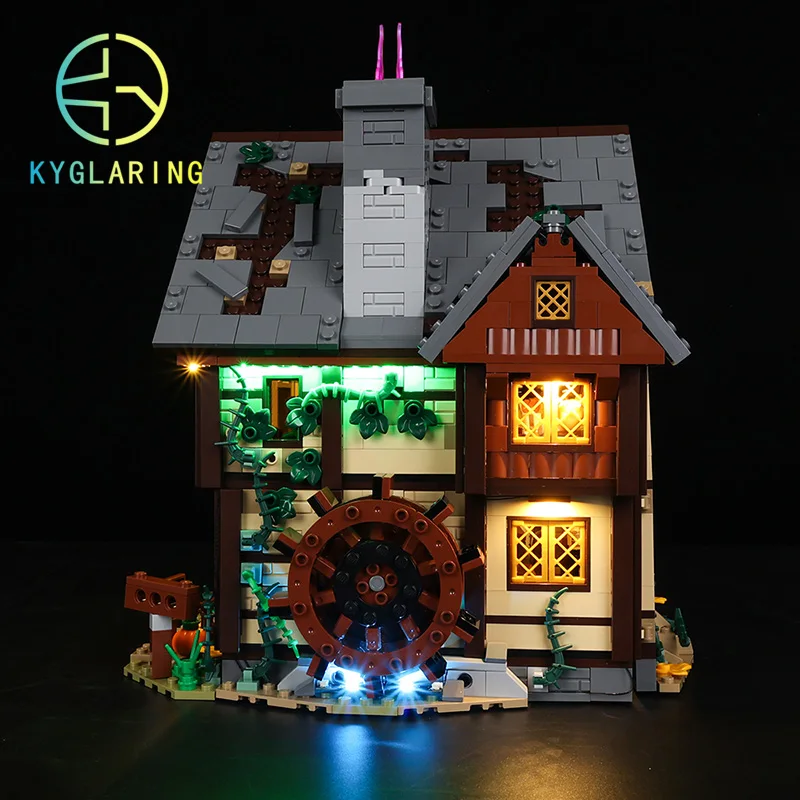 Kyglaring Light Kit for 21341 The Sanderson Sisters\' Cottage Block Model (Not Included Building Blocks)