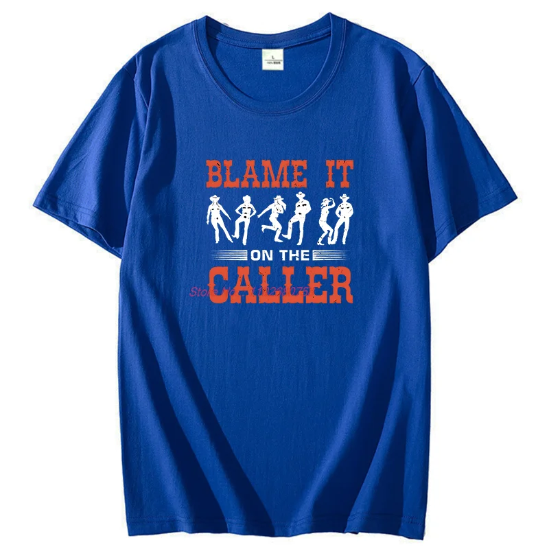 يلوم ذلك على المتصل مضحك الجرافيك تي شيرت القطن قصير الأكمام تي شيرت للجنسين الصيف قمصان جديدة وتي شيرت طباعة تي شيرت #2