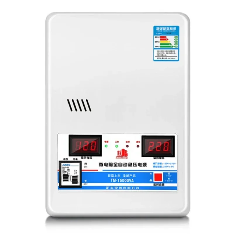 

15KVa Voltage Stabilizer With Input Voltage 130V-260V & Output 220V Household Automatic Stabilized Power Supply Tool TM-15000VA
