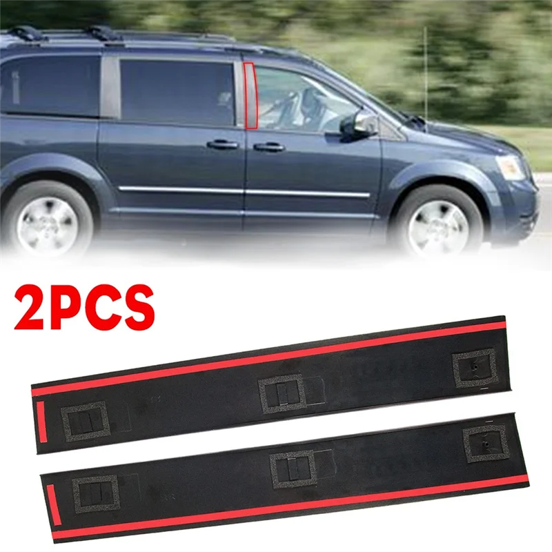 

High Quality 2Pcs B Pillar Trim Cover Trim Applique Molding For Chrysler Town & Country Dodge Grand Caravan 5020664AA 5020665AA