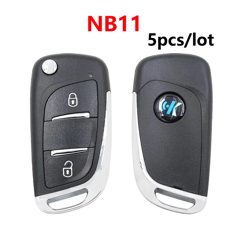 5pcs/lot KEYDIY NB11 Multifunctional Car Remote Key 3 Buttons Universal KD NB11-2 Universal Remote Key for KD900+ URG200 KD-X2