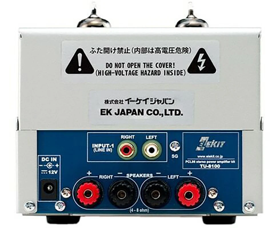 YEK Japan Vacuum tube power amplifier kit ELEKIT TU-8100 (requires self assemble)