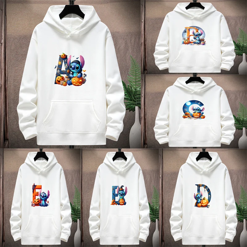 

Lilo And Stitch Hoodie Birthday Lucky Letters Cotton Children's Wear Boys And Girls 'sweatshirt Cartoon Sweatshirt Baby Casual