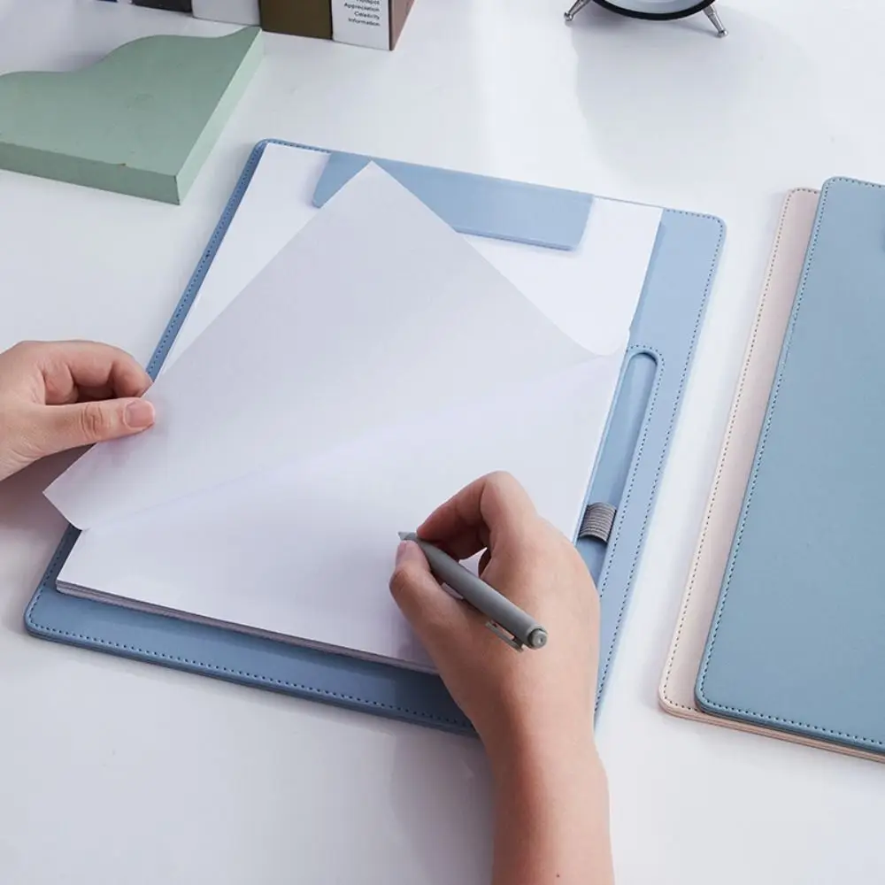 Paper Organizer Stationary Writing Tablet A4 Writing Board Business Writing Pad Manager Signature Board Note Paper Folder