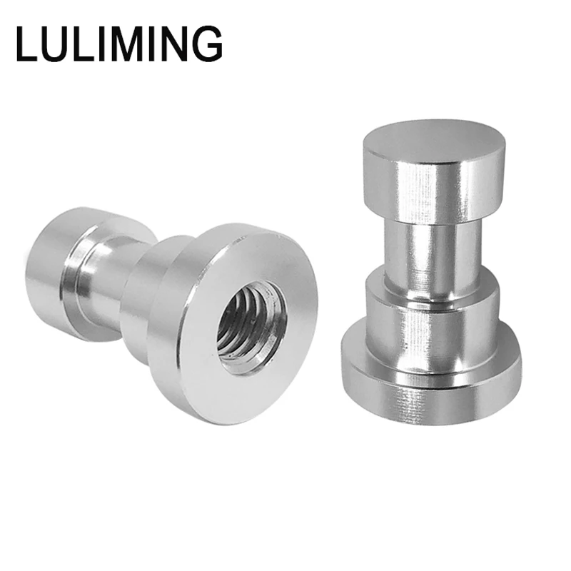 

1/4 3/8 inch screw Flash Lamp Holder Interface Conversion Screw Aluminum Alloy Lamp Holder Adapter Photography Accessories