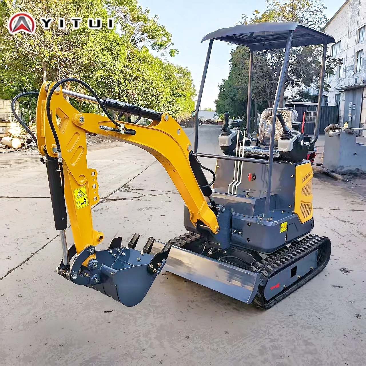 Mini escavatore più venduto Kubota Motore Accessori da giardino Ce Epa Euro 5 Strumenti agricoli Mini escavatore in vendita