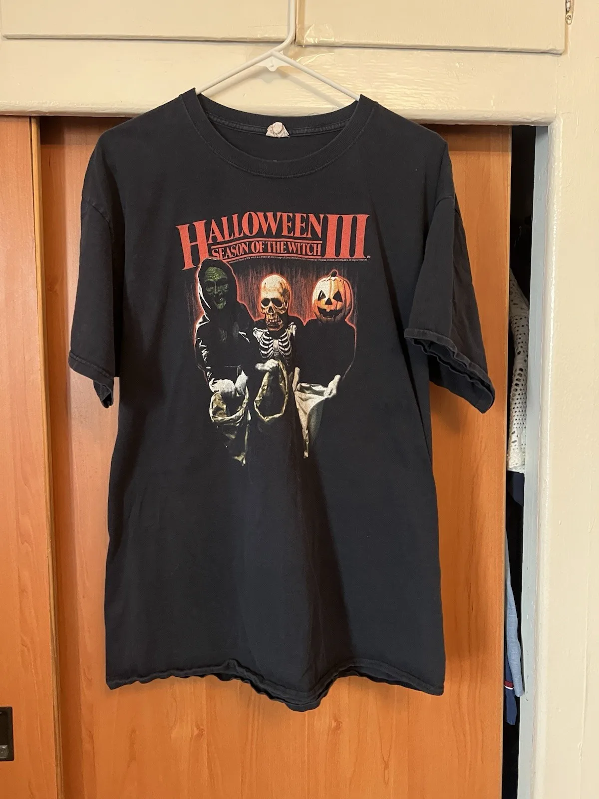 

Halloween III 3 Season Of The Witch Vintage Promo T-shirt Horror Size XL
