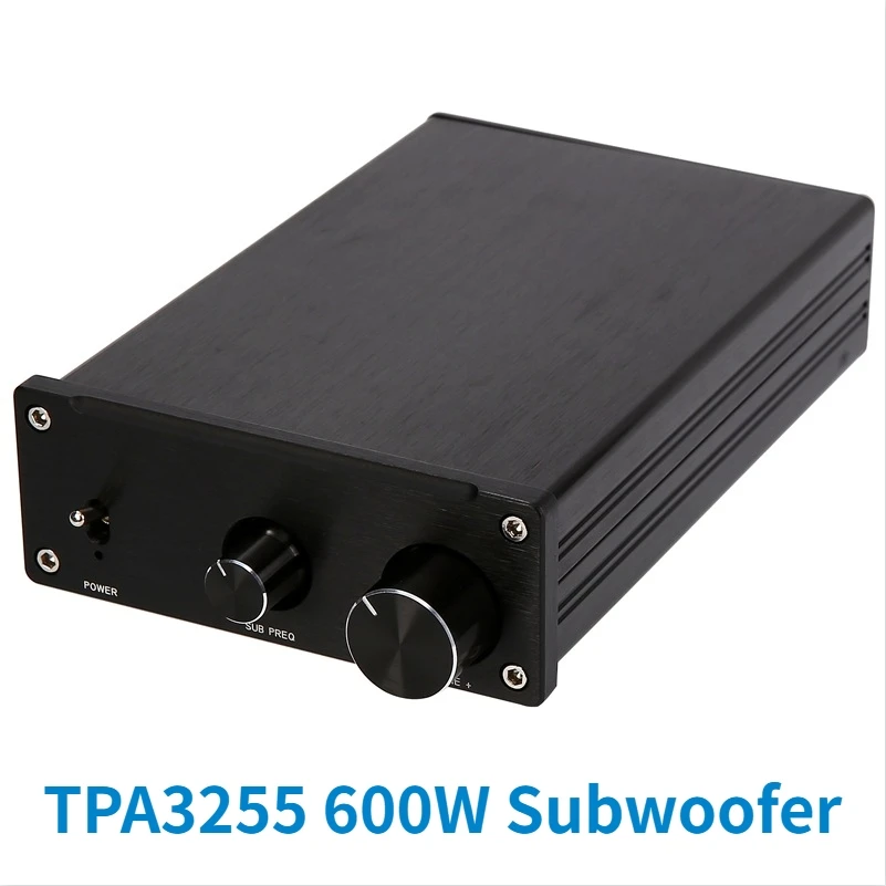 600W Subwoofer Amplifier Audio Power Amplificador TPA3255 Sound Amplifier Mono Home Speaker Audio Amp For Speaker DC24-48V Input