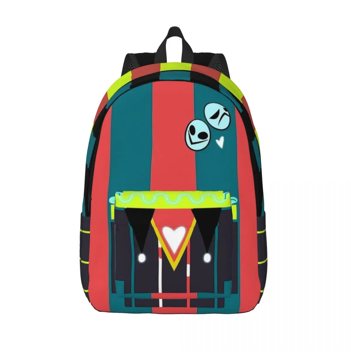 

Helluva Boss Robo Fizz Backpack Unisex Lightweight Backpacks Polyester Elegant High School Bags Camping High Quality Rucksack