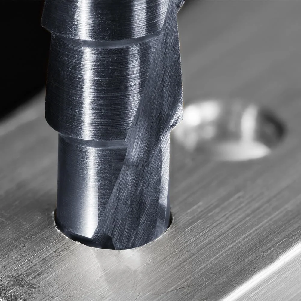 ABNQ 3-13mm Hex Shank HSS Co M35 Cobalt Step Drill Bits for Stainless Steel Iron Drilling