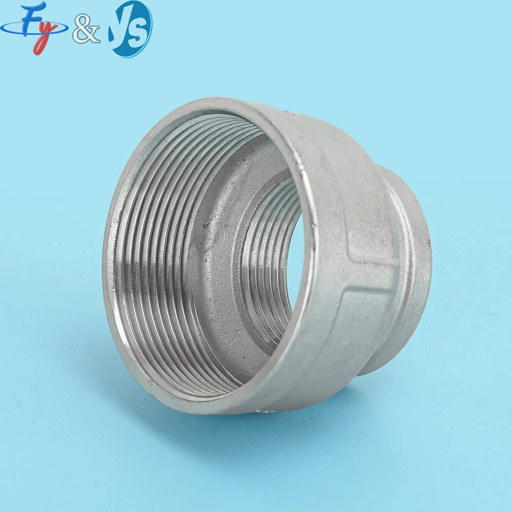 SS304 Stainless Steel Female NPT Thread Reducer Pipe Coupling 2