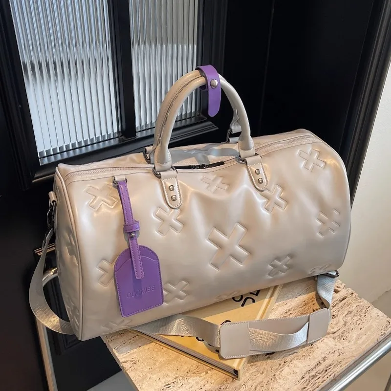 

Легкая вместительная сумка для фитнеса или путешествий для женщин, модная сумка через плечо, повседневная сумка для отдыха...