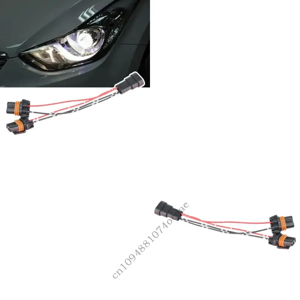 

9005 9006 HB3 HB4 Female Adapter Headlight Adapter Plug 12cm Cable Length