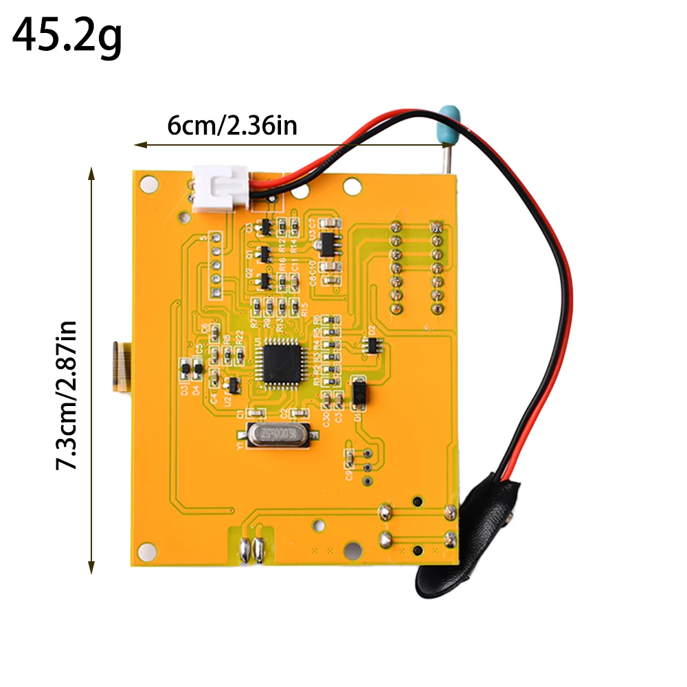 LCR-T4 Transistor Tester Diode Triode Capacitance Meter ESR Meter Automatic Detection NPN PNP SCR Inductance LCD Display