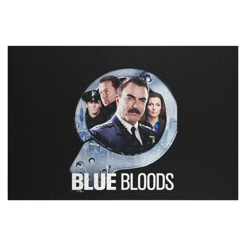 

Blue bloods Jigsaw Puzzle Customizable Child Gift With Personalized Photo Custom Wood Puzzle