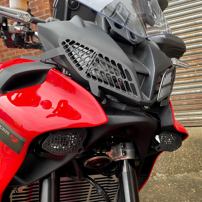 

Защита для передних фар MTKRACING для YAMAHA TRACER 9GT 2021-2024, защита для передних фар, Защитная Сетчатая Крышка для передних фар