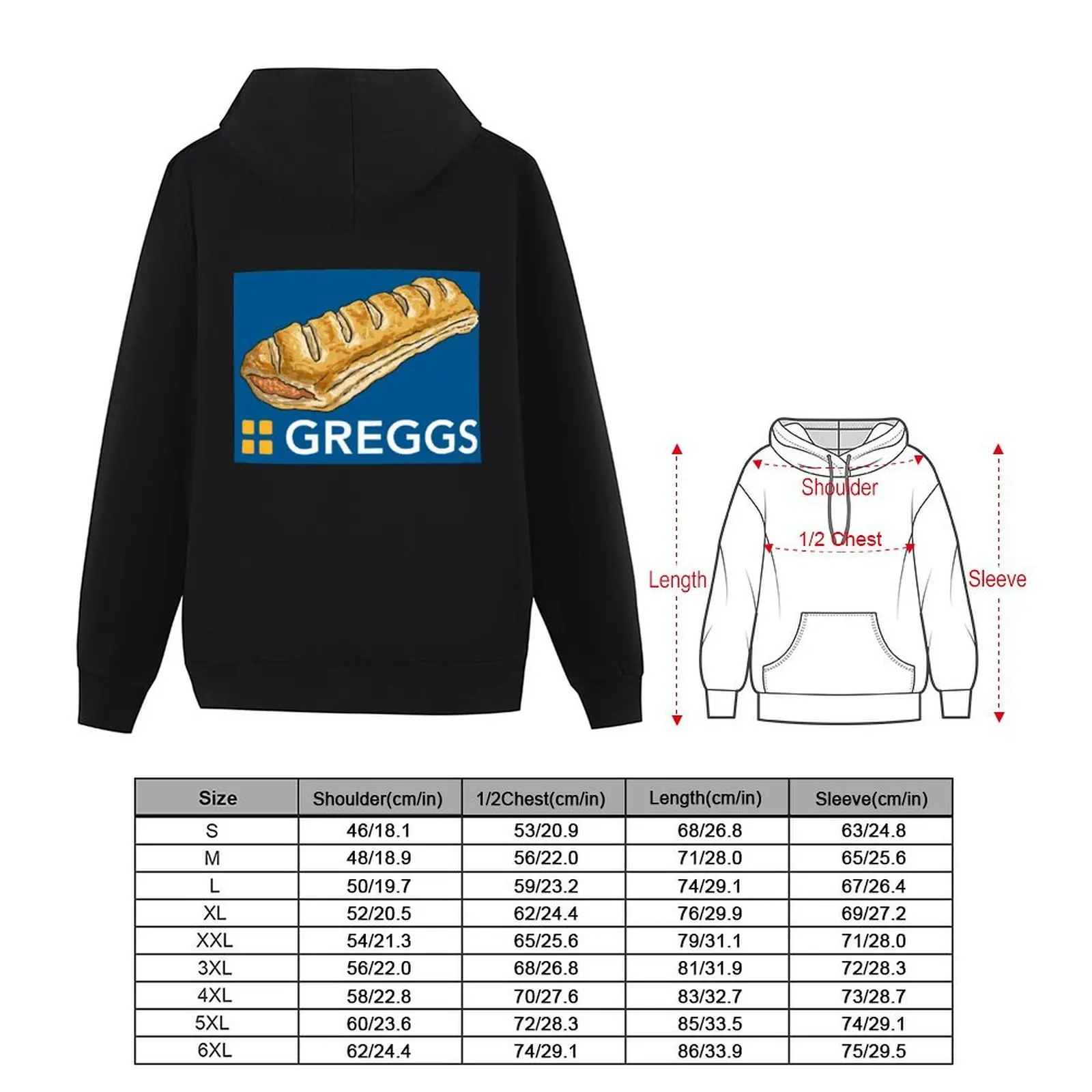 شعار GREGGS مع قلنسوة لفة السجق ملابس الخريف الكورية بلوزة الرجال معطف الملابس الجمالية هوديس للرجال جودة عالية