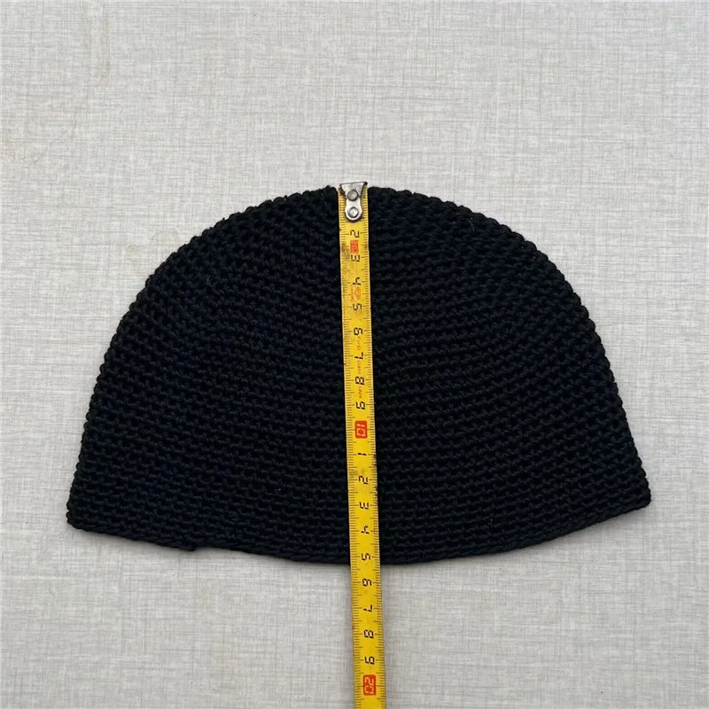 Cappello primaverile e autunnale cappello da preghiera musulmano maschile cappello da culto islamico cappello lavorato a maglia Kufi cappello arabo